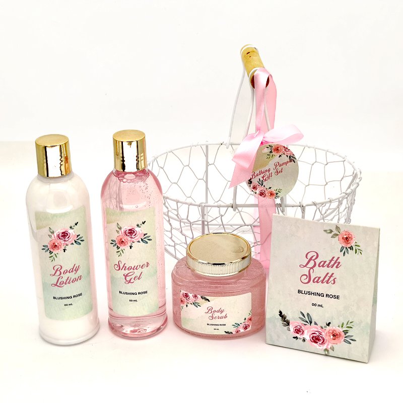 Wholesales Private Label Luxury women spa gift sets high quality natural Moisturizing bath Gift baskets For her