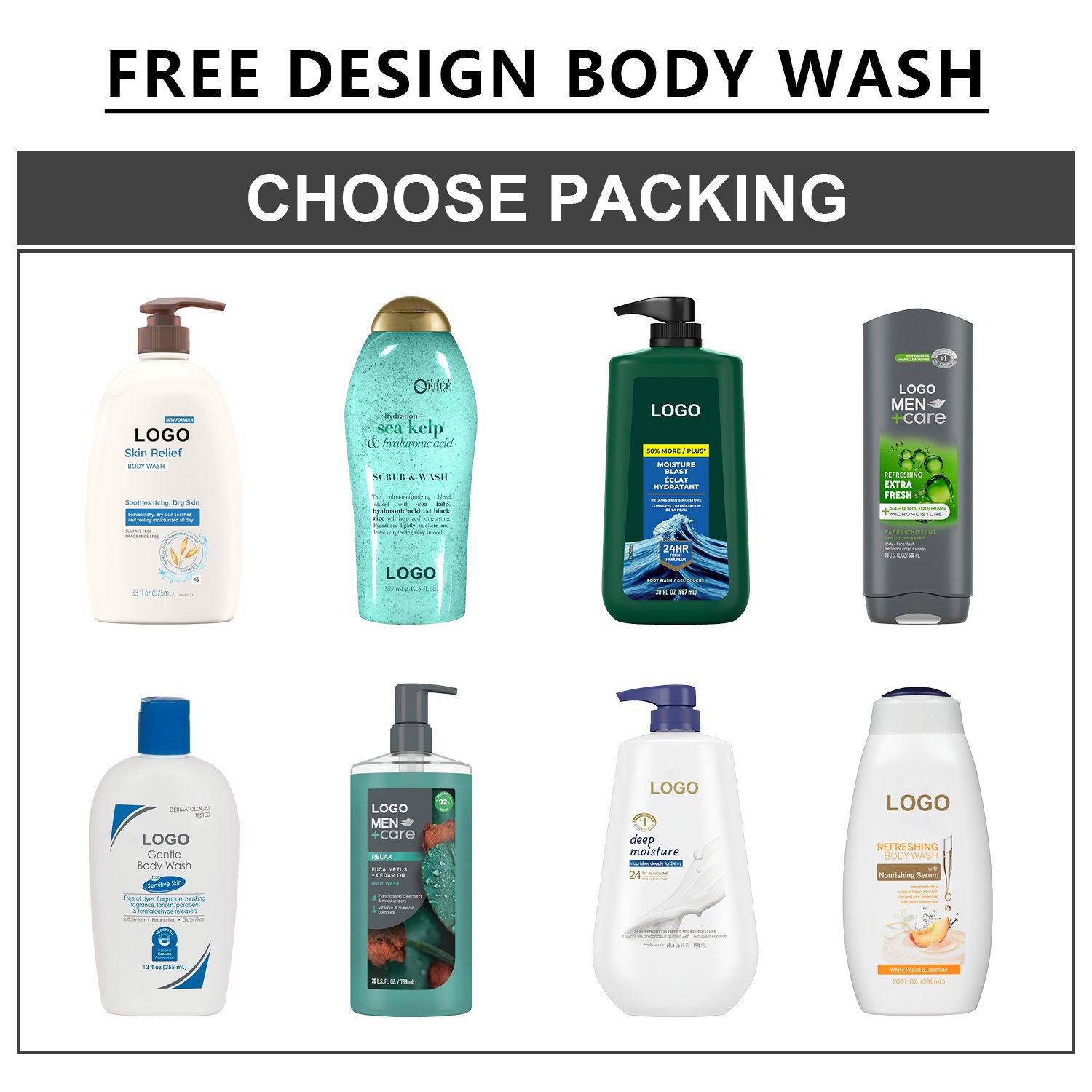 body wash Shower Gel Fruit Smell 1000ml Refresing Exfoliating VitaminE Glycerin Amino Acid Natural Refreshing Herbal Body Wash