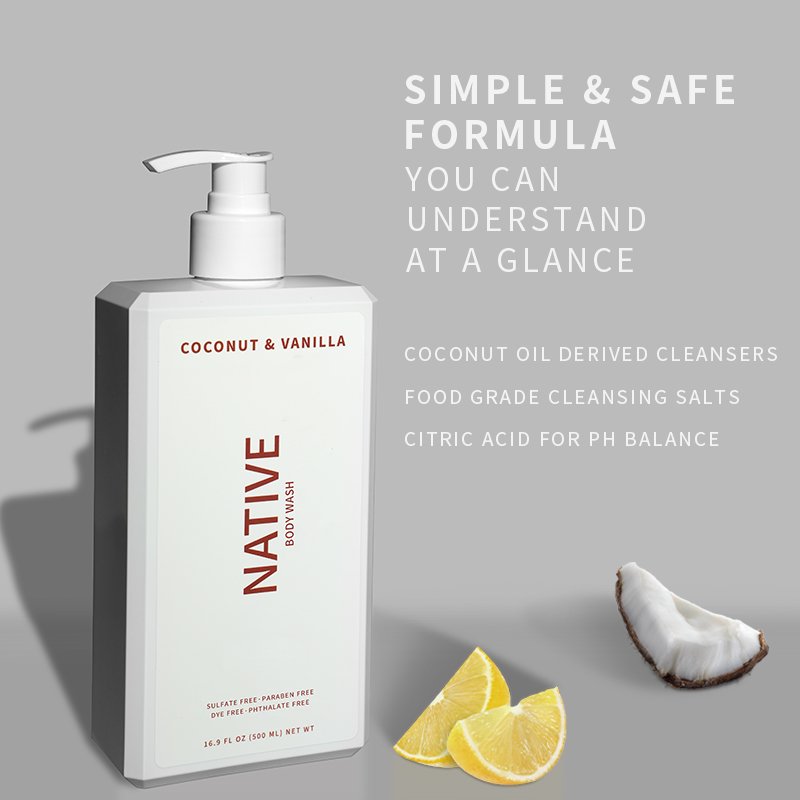 Wholesale Deep Moisture Moisturizing Body Cleanser Vitamin C Dry Skin Hydrating Whitening Bath Body Wash Lightening Shower Gel