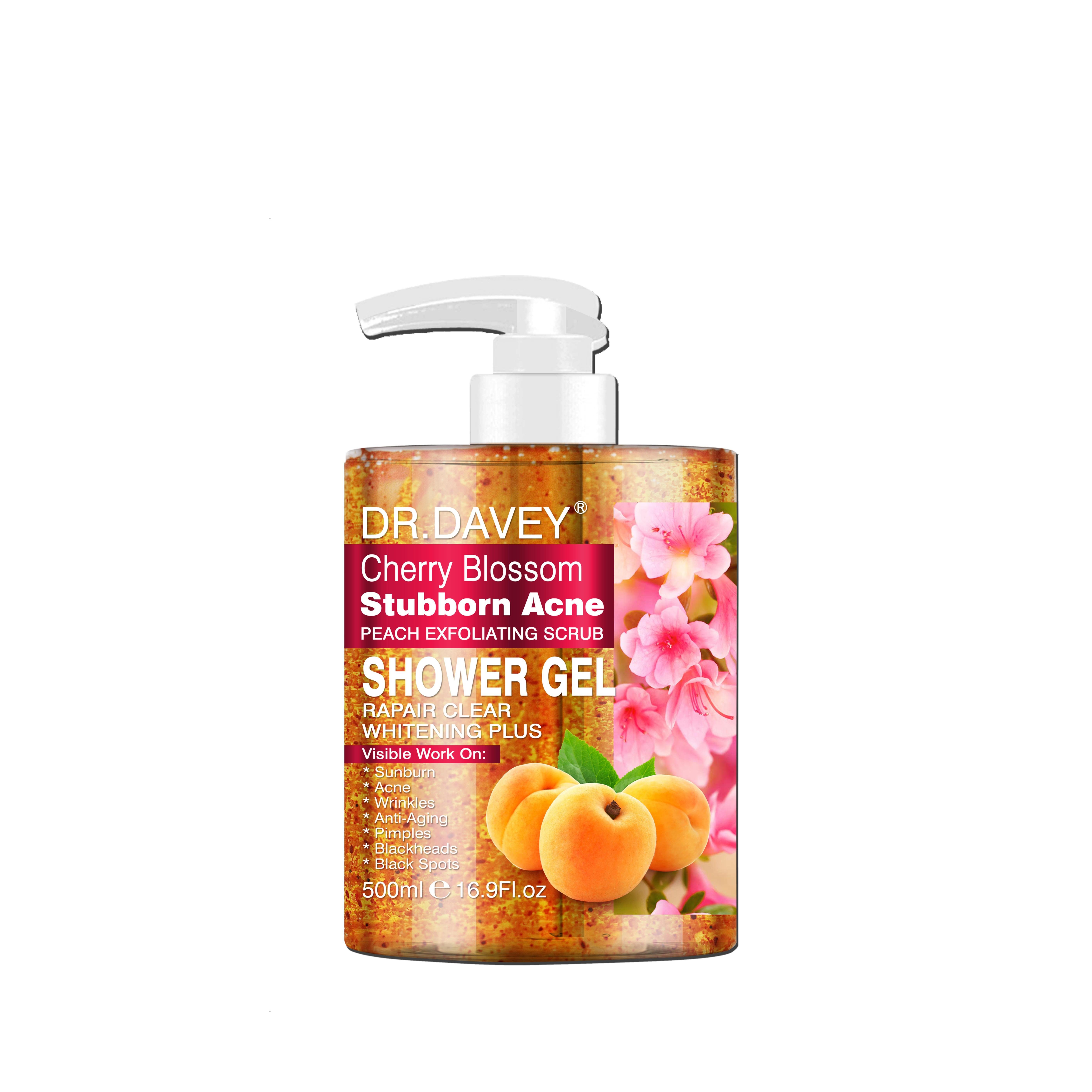 DR.DAVEY Cherry Blossom Shower Gel Whitening Plus