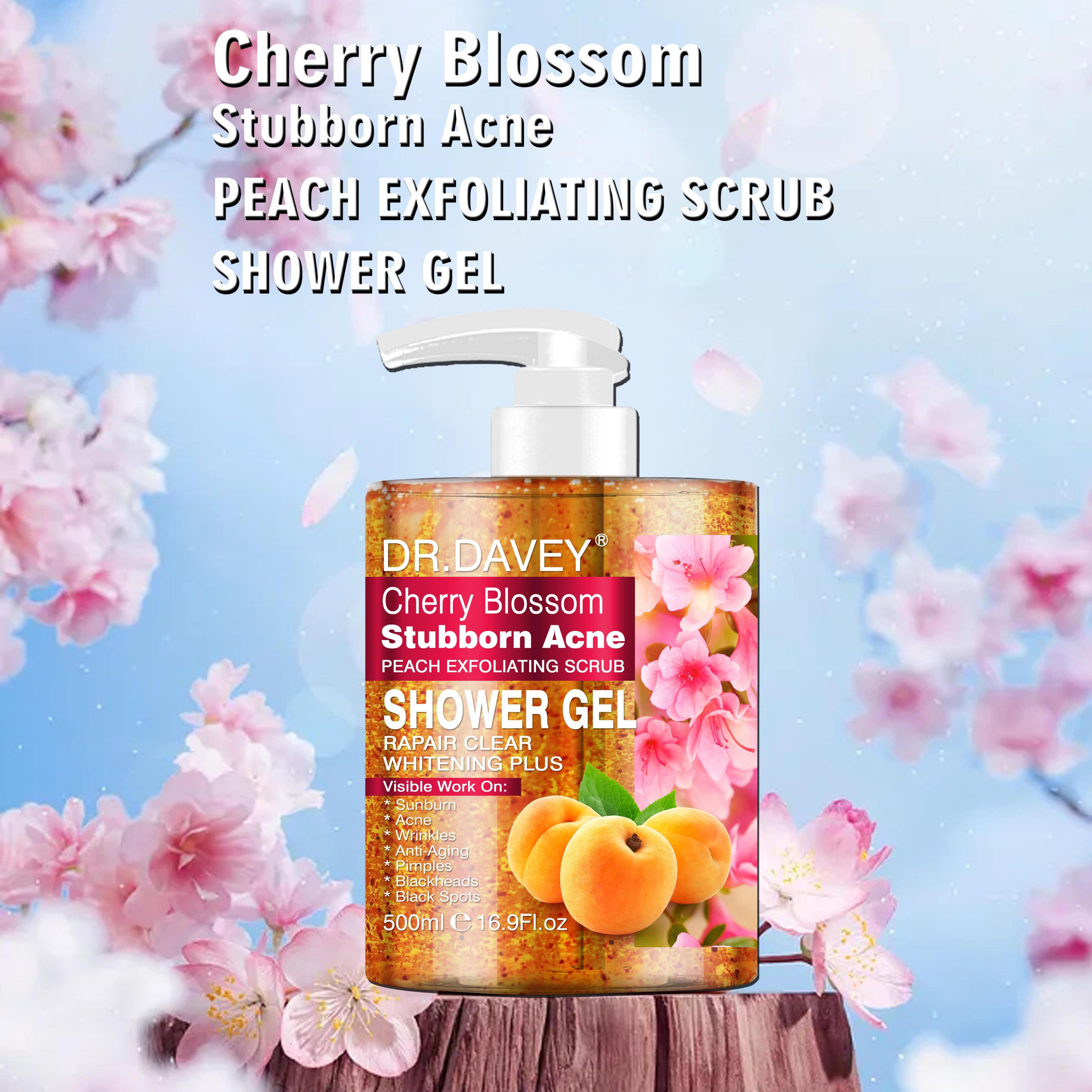 DR.DAVEY Cherry Blossom Shower Gel Whitening Plus