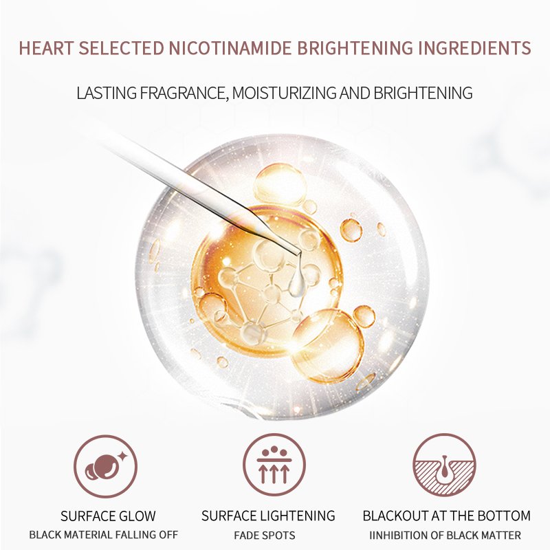 Nicotinamide private label body wash lotion fragrance shower gel