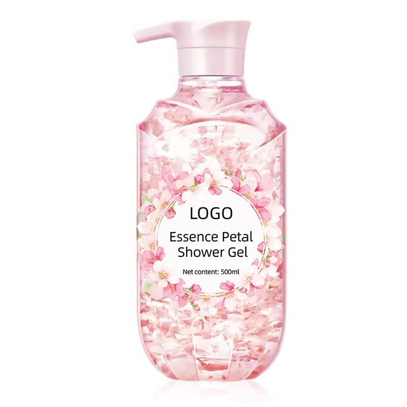 500ml Plant Extract Natural Aroma Deep Moisturizing Shower Gel Private Customized Brand Girls' Shower Gel Set