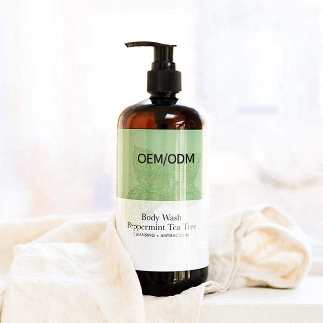 Whitening body wash Organic Shower Gel Body Wash With Tea Tree Oil