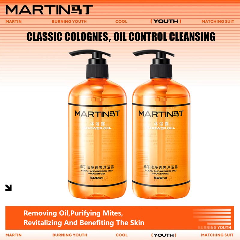 Moisturizing Refreshing Men's Body Wash Facial Cleanser Particulate Toner Formula Bath Shower Gels