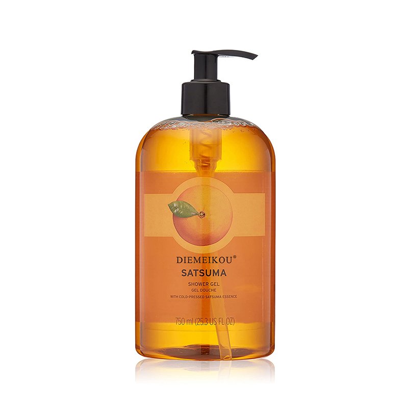 Paraben-Free Orange lemon Body Wash Sensitive Skin Shower Gel Will Leave You Feeling Soft And Refreshed