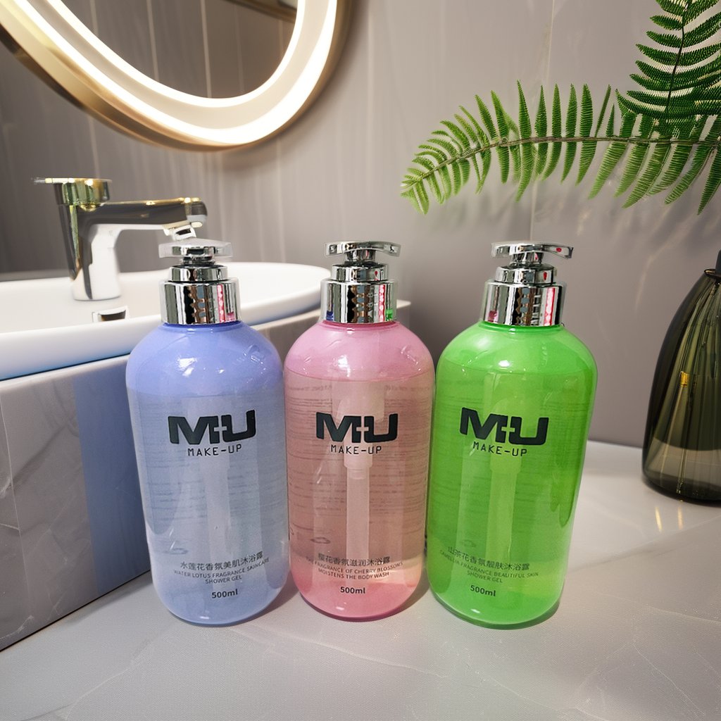 Natural Fragrance Deep Moisturizing Body Wash Gel Private Label Girls Shower Gel Set