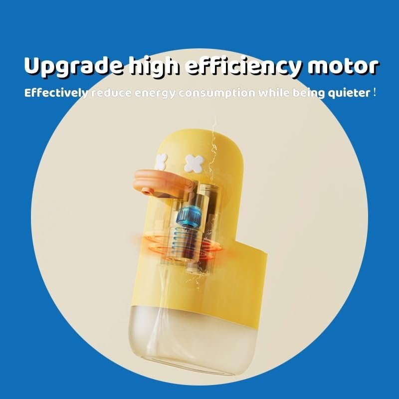 Hot Sale Kids Cartoon Duck Rechargeable Automatic Electric Shampoo Shower Gel Hand Sanitizer Bathroom Foaming Soap Dispenser
