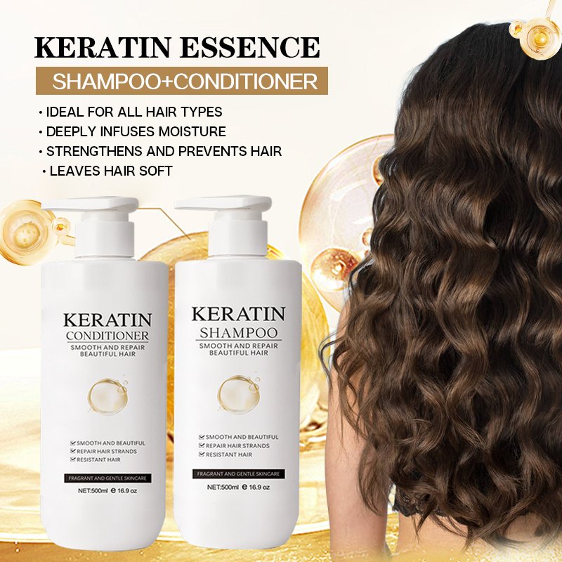 OEM ODM Keratin Shower Gel 500ml Set Professional Salon Grade Sulfate Free Whitening