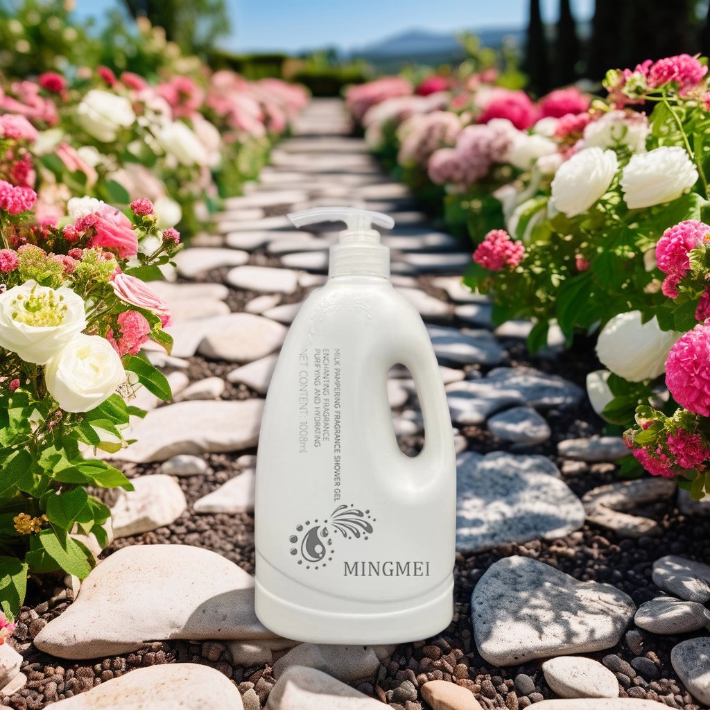 Organic Milk Aroma Shower Gel Body Wash Whitening Bath Soap Shampoo Perfumed Bubble Foam Hotel Supplies for Adults Regular Size