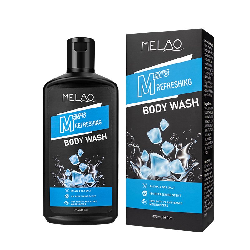 Wholesale Natural Extract Whitening Moisturizing foaming MEN'S REFRESHING Body Wash Private Label Shower Gel