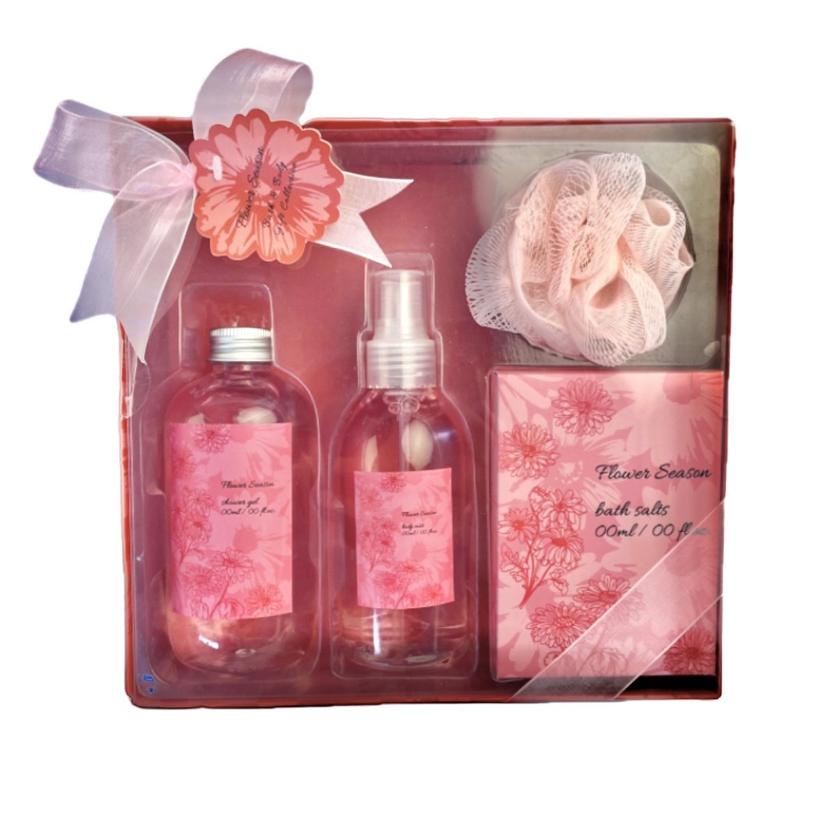 New Design Customized Private Label Romantic Valentine's Day Gift Box Family Hotel SPA Gift Set for Her
