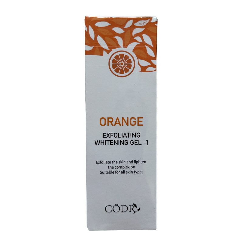 CODR Exfoliating Whitening Gel 50g Deep Cleansing Gel for Face Gentle Mud Exfoliating Gel