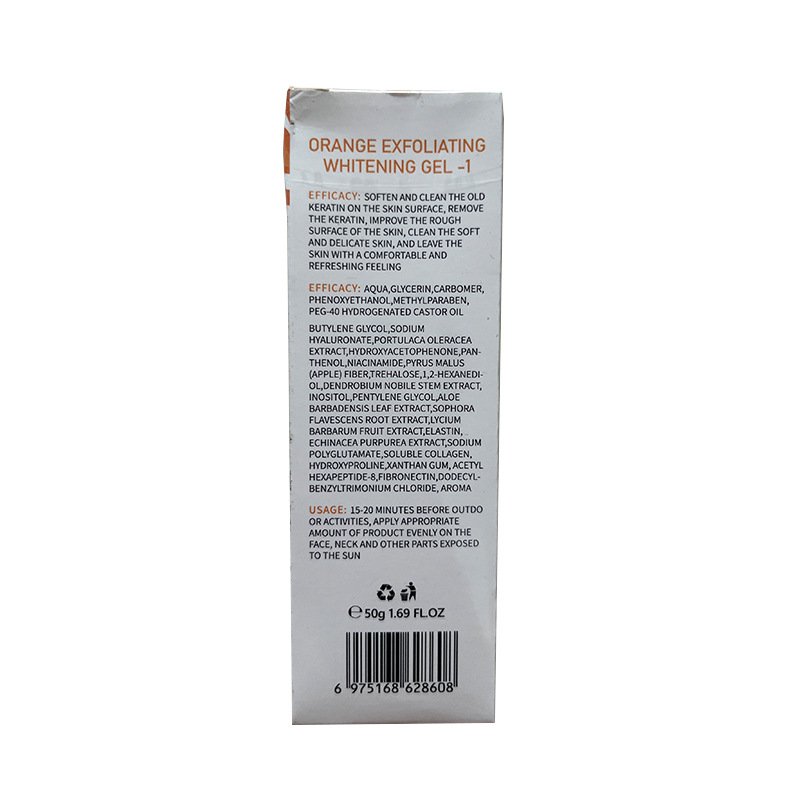 CODR Exfoliating Whitening Gel 50g Deep Cleansing Gel for Face Gentle Mud Exfoliating Gel