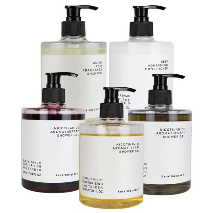 500ml Body Wash Private Label Whitening Shower Gel Organic Niacinamide Shower Gel With Fragrance
