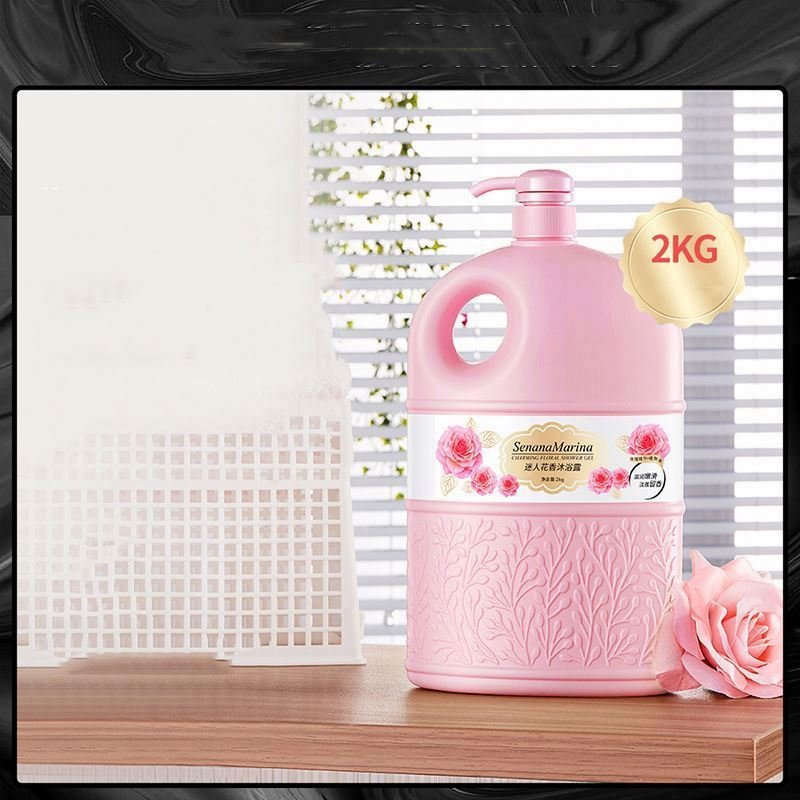 OEM SENANA wholesale cherry flower fragrance moisturizing oil control skin care body wash brightening shower gel OEM SENANA