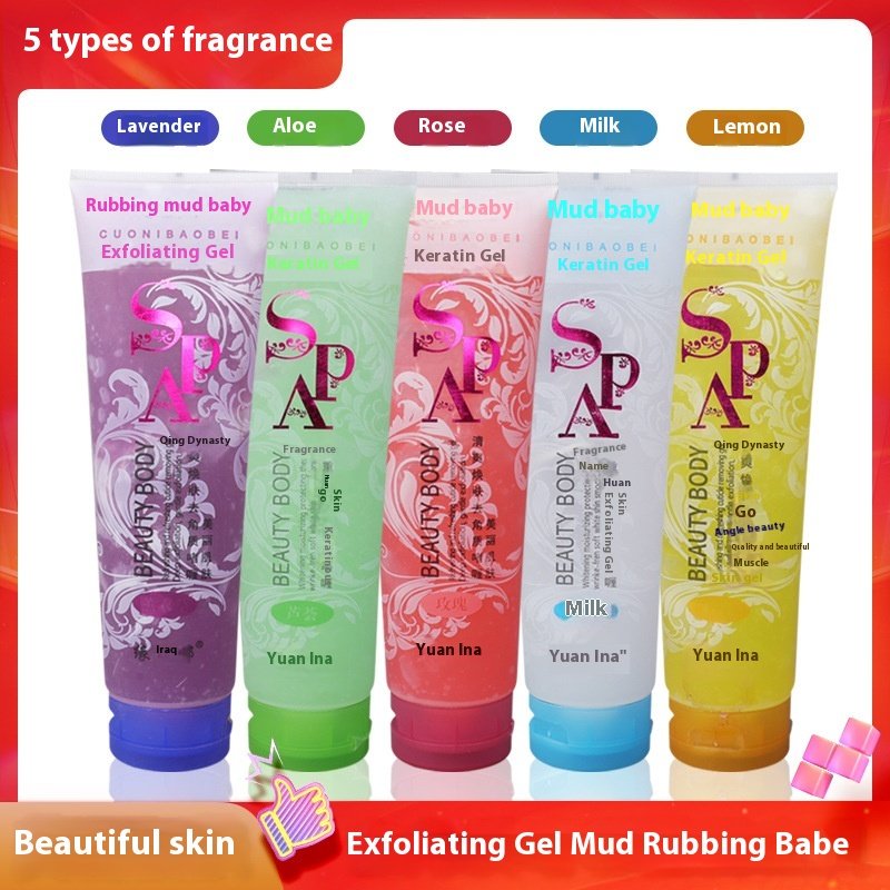 Yuanyina 350ml Whole Body Bath Rub Mud Exfoliating Cream Multiple Mixed Batch