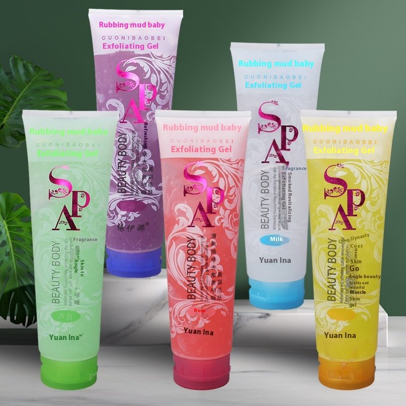 Yuanyina 350ml Whole Body Bath Rub Mud Exfoliating Cream Multiple Mixed Batch