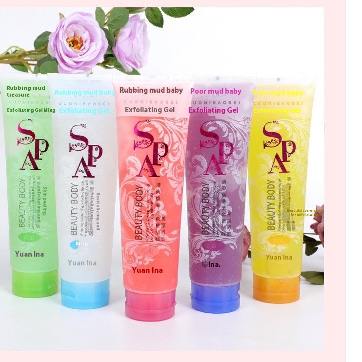 Yuanyina 350ml Whole Body Bath Rub Mud Exfoliating Cream Multiple Mixed Batch