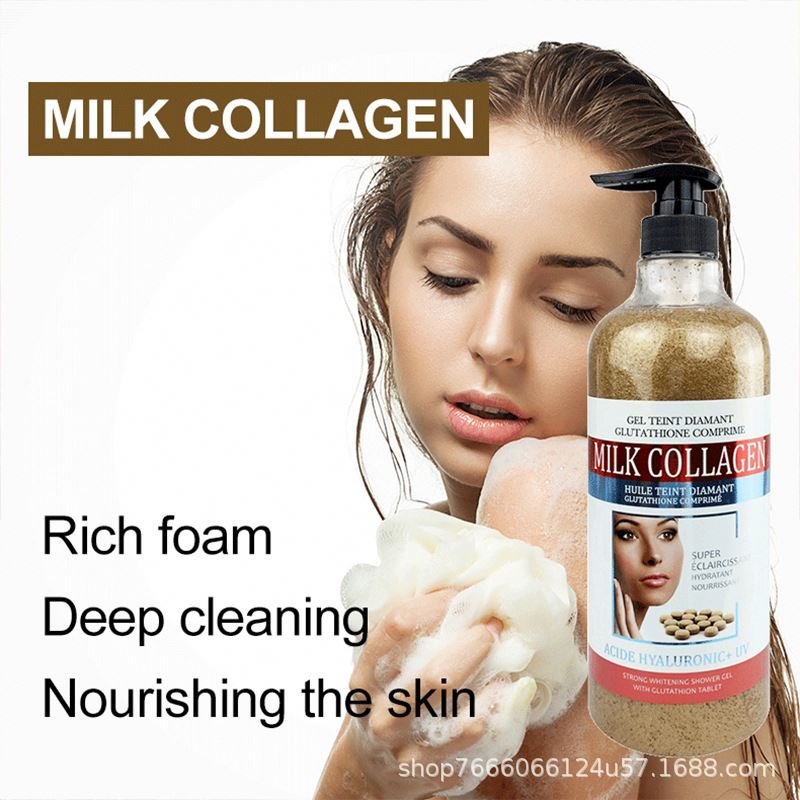 Popular model factory direct vitamin VC fruit flavor deep cleansing and nourishing skin shower gel