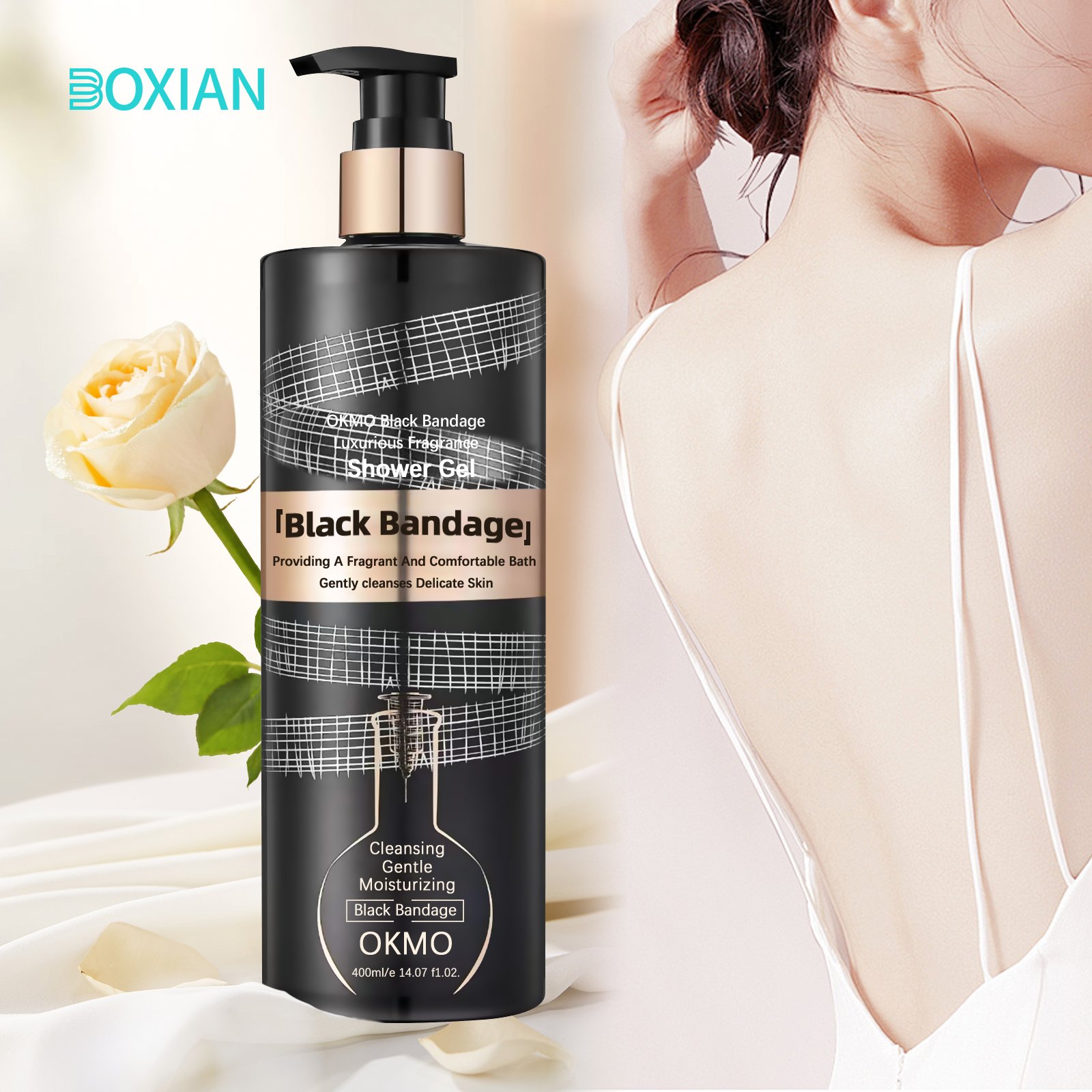 Fragrant Comfortable Gently cleanses delicate skin Cleansing Delicate Moisturizing Luxurious Fragrance Shower Gel