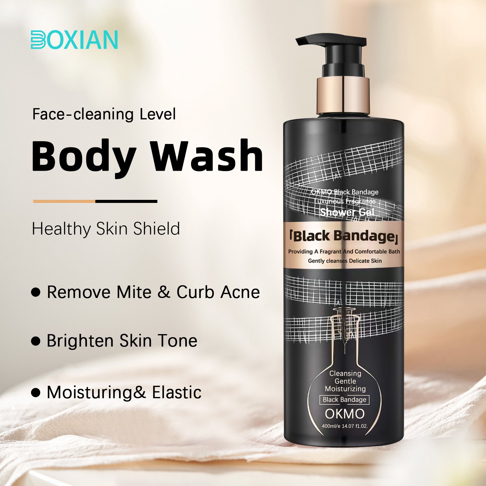 Fragrant Comfortable Gently cleanses delicate skin Cleansing Delicate Moisturizing Luxurious Fragrance Shower Gel