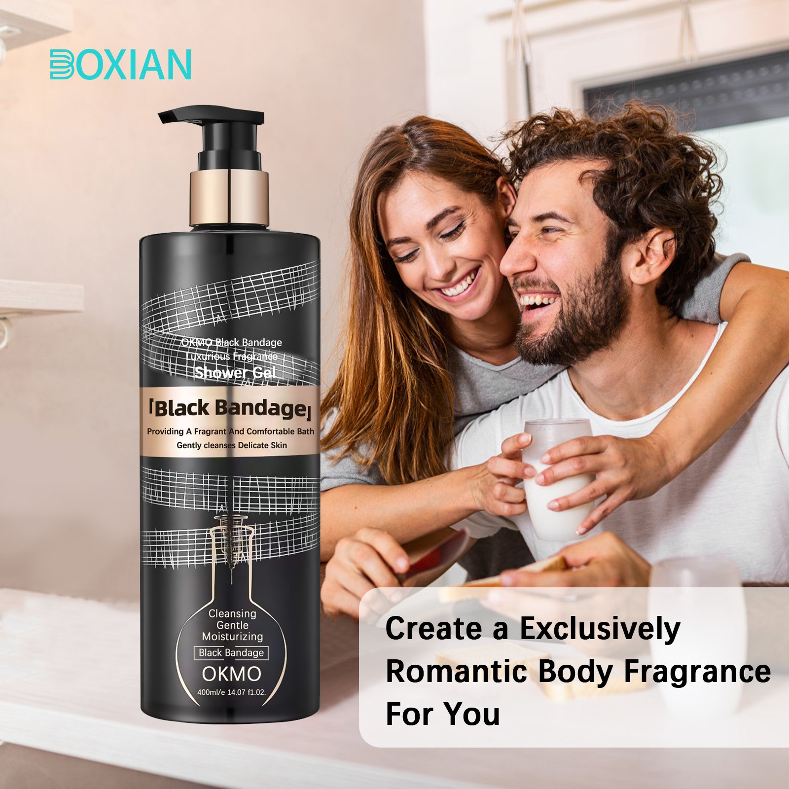 Fragrant Comfortable Gently cleanses delicate skin Cleansing Delicate Moisturizing Luxurious Fragrance Shower Gel