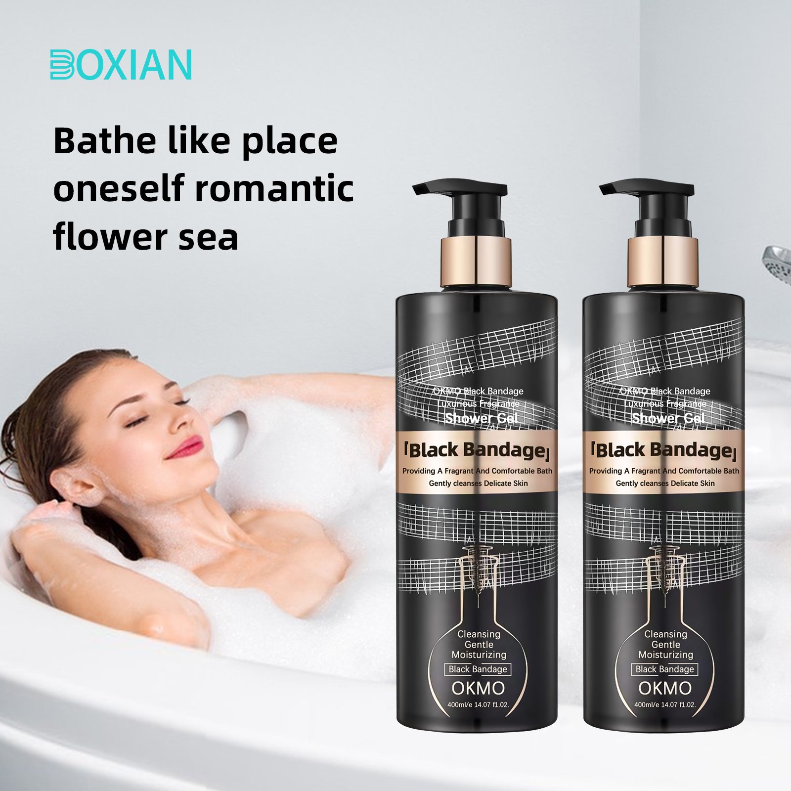 Fragrant Comfortable Gently cleanses delicate skin Cleansing Delicate Moisturizing Luxurious Fragrance Shower Gel