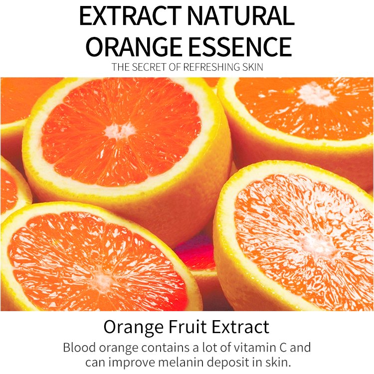 OEM ODM wholesale orange skin care natural bath shower gel Moisturizing hydrating body wash