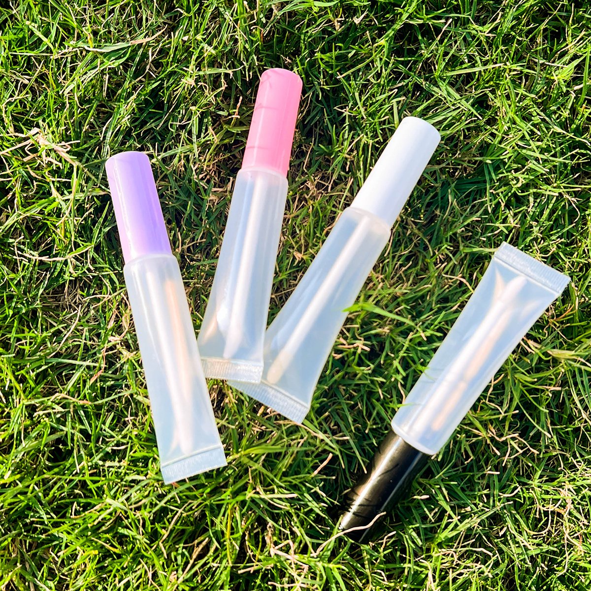 Wholesale 15 Ml Squeeze Tubes Lip Gloss Container Lipstick Cosmetic Packaging 15ml Plastic Squeeze Tube Lipgloss