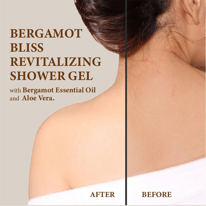 Premium 100% Natural Ingredient 500ml Refreshing Shower Cream Strengthens the Skins and Protection