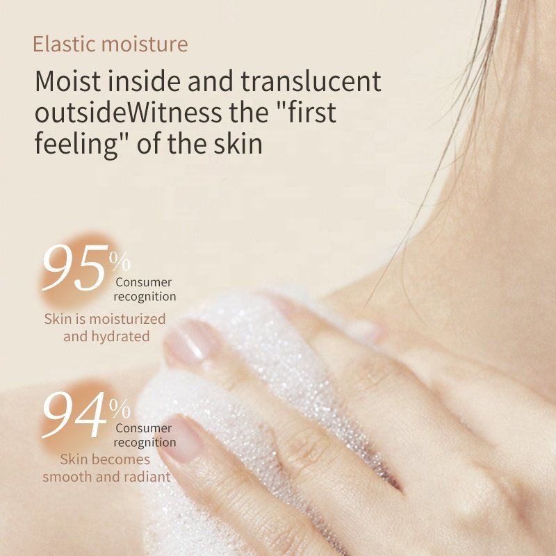 OEM Customize Moisturizing Hydrating Body Wash 500ml / 16.9 fl oz Niacinamide Hyaluronic Acid Softening Smoothing Body Cleanser