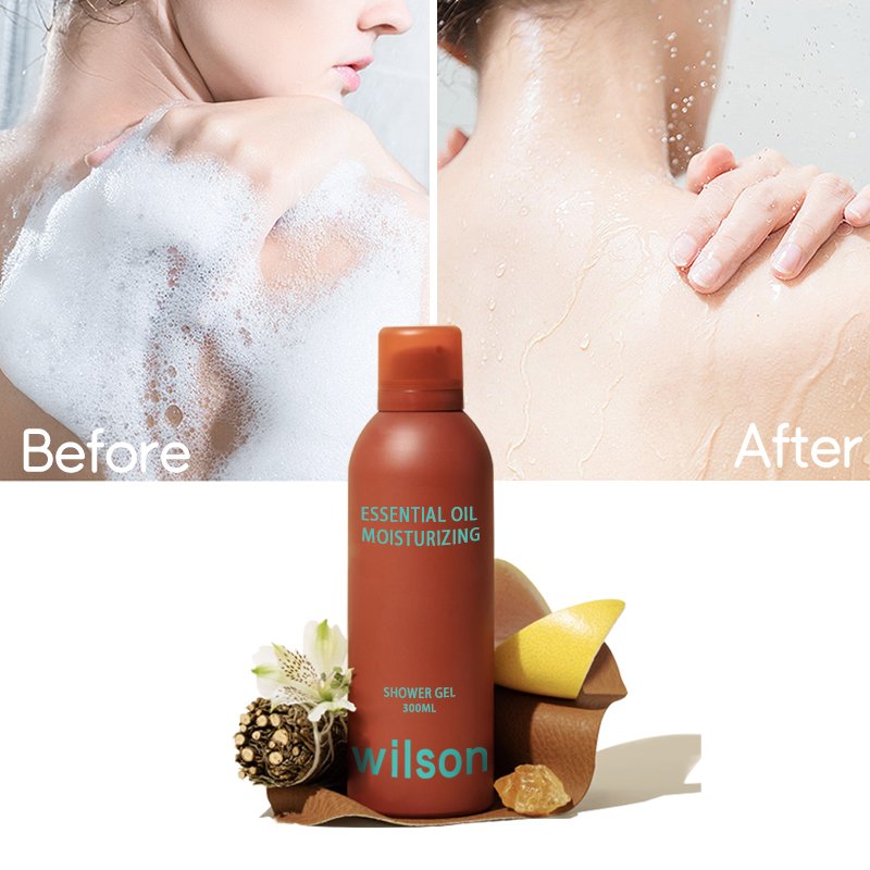 Custom cosmetics factory 200ml foaming clear aloe body wash and white vitamin c odm shower bath gel oem wholesale 300ml