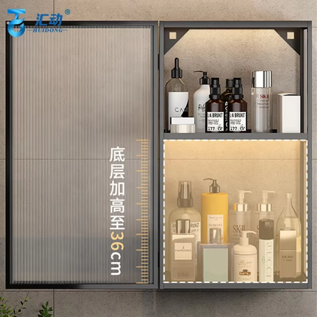 kitchen 2F wall mounted Seasoning Spice Organizer cabinet Shampoo Shower Gel Bathroom Supplie skincare multilayer storage rack