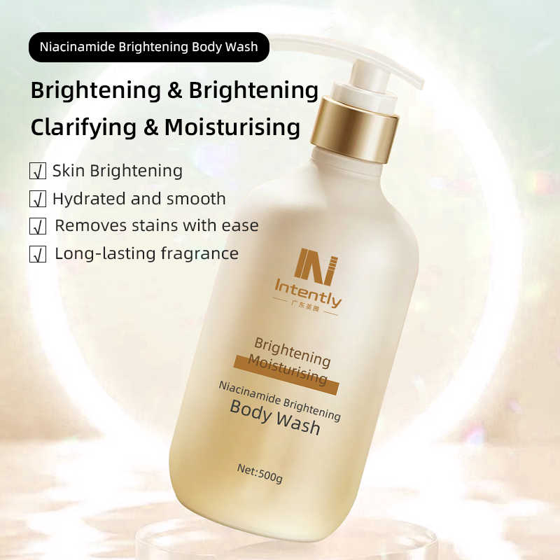 Custom Private Label Whitening Moisturizing Exfoliating Scrub Bath Liquid Soap Skin Care