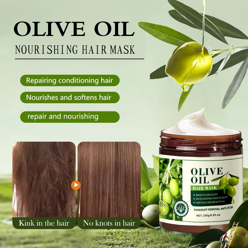 Olive oil shampoo and shower gel set, long-lasting fragrance, anti-dandruff, anti-itch, oil-control, fluffy shampoo