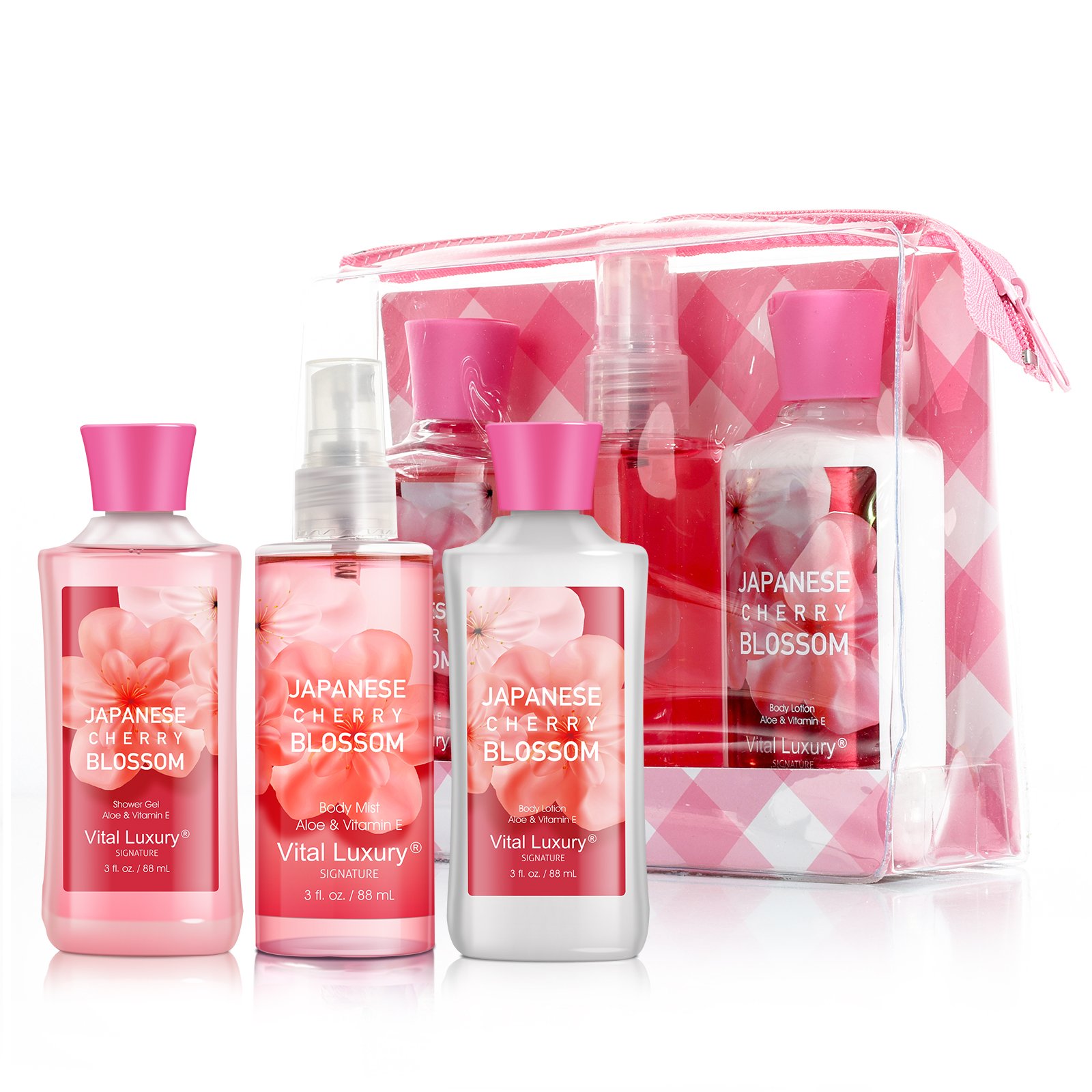 Customized Eco-Friendly Natural Luxury hand cream and body splash Spa Bath & Shower Gift Set for Women