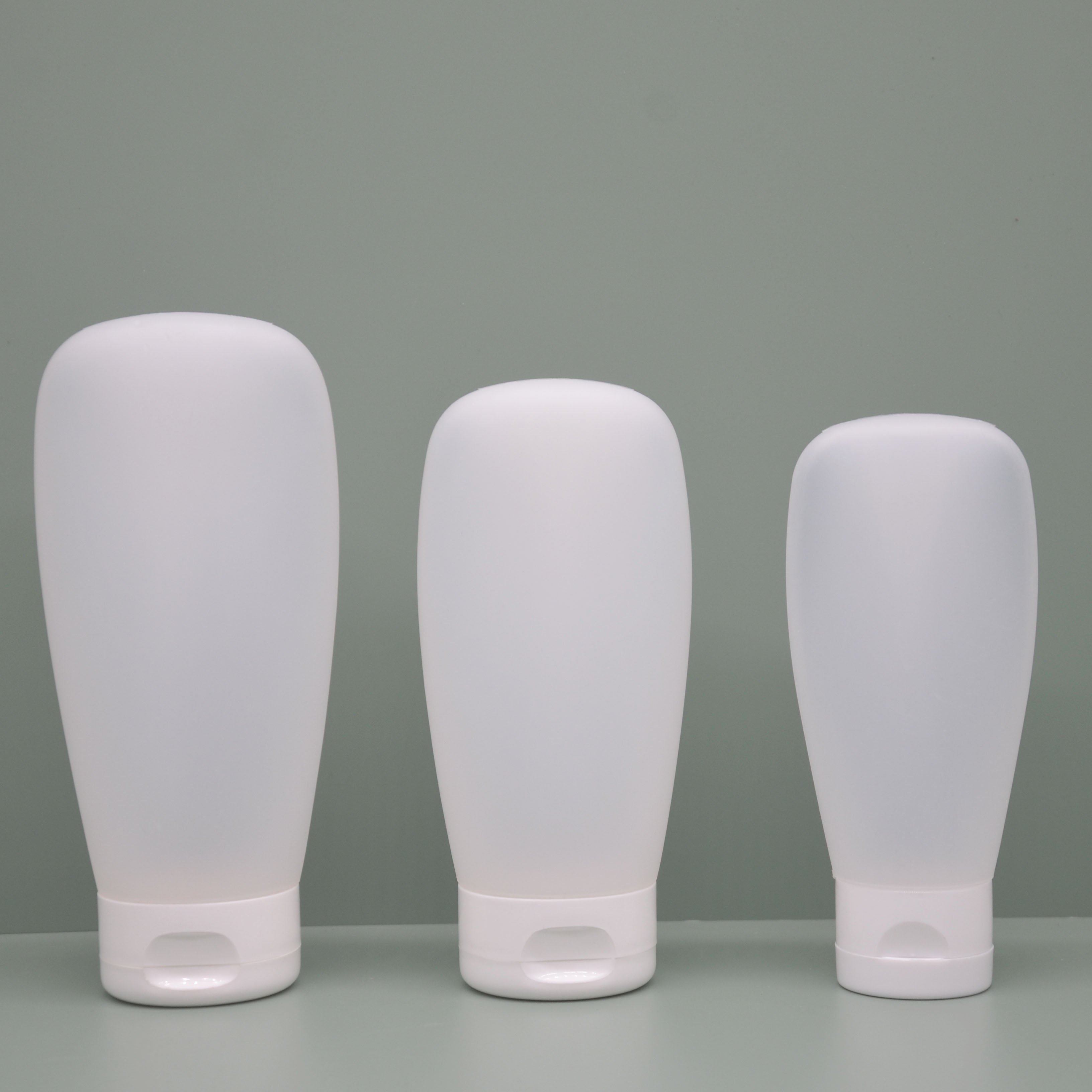 Cosmetic Sample Empty Bottle Plastic Sub-bottle Set Shampoo Shower Gel Squeeze Travel Cosmetic Packaging Screen Printing Nature