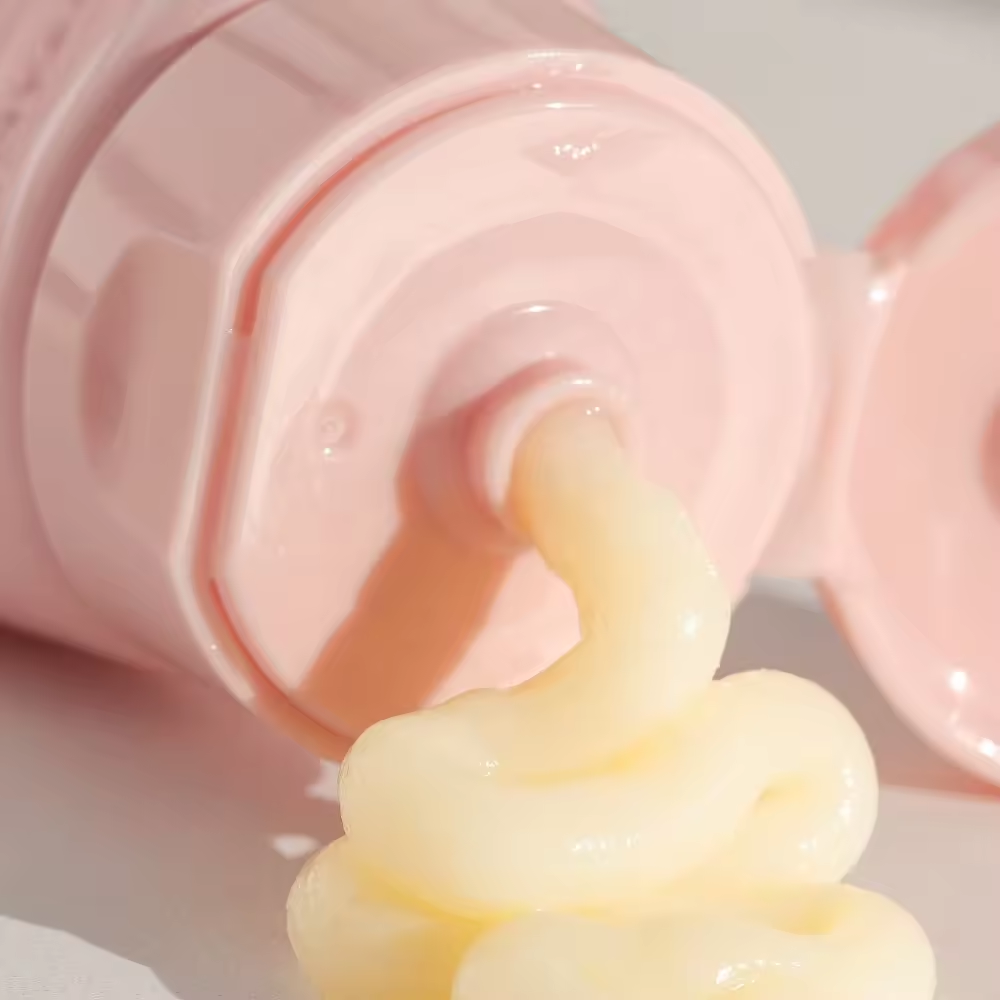 Organic Amino Acid Facial Cleanser Mousse Hydrating Makeup Removing Face Wash Gel for Sensitive Oily Skin with Whitening Feature