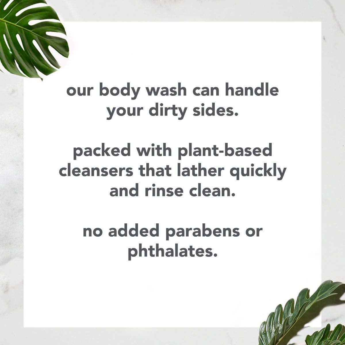 Men Body Wash Cedar + Cypress Paraben and Phthalate Free Skin Care Products For Cleansing Moisturizing Exfoliating