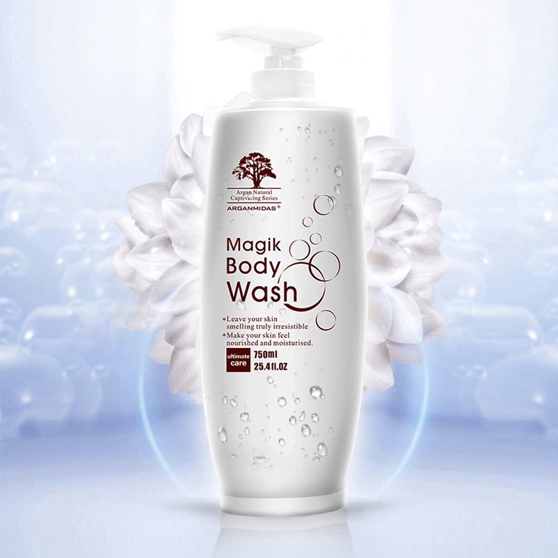 OEM Pivate Label Moisturizing Nourishing Skin Care Body Wash Esfoliating Bulk Body shower gel