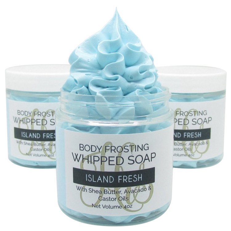 OEM/ODM Private Label Exfoliating Cleansing Body Scrub Bubble Colorful Bath Cream Foaming Whipped Cream Soap Shower Gel