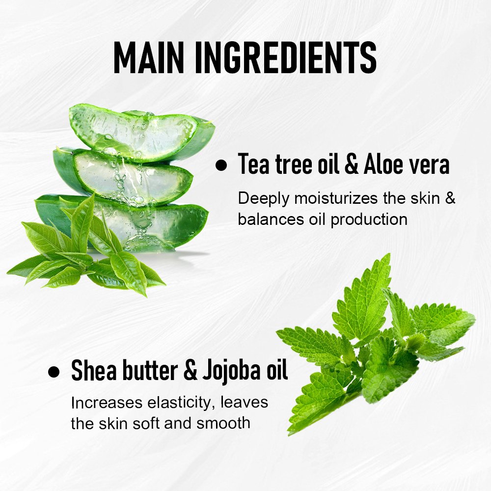 Long-lasting Aloe Vera Shower Gel Natural Fragrance Organic Ingredients Perfumed Moisturizing Men Sports Body Wash
