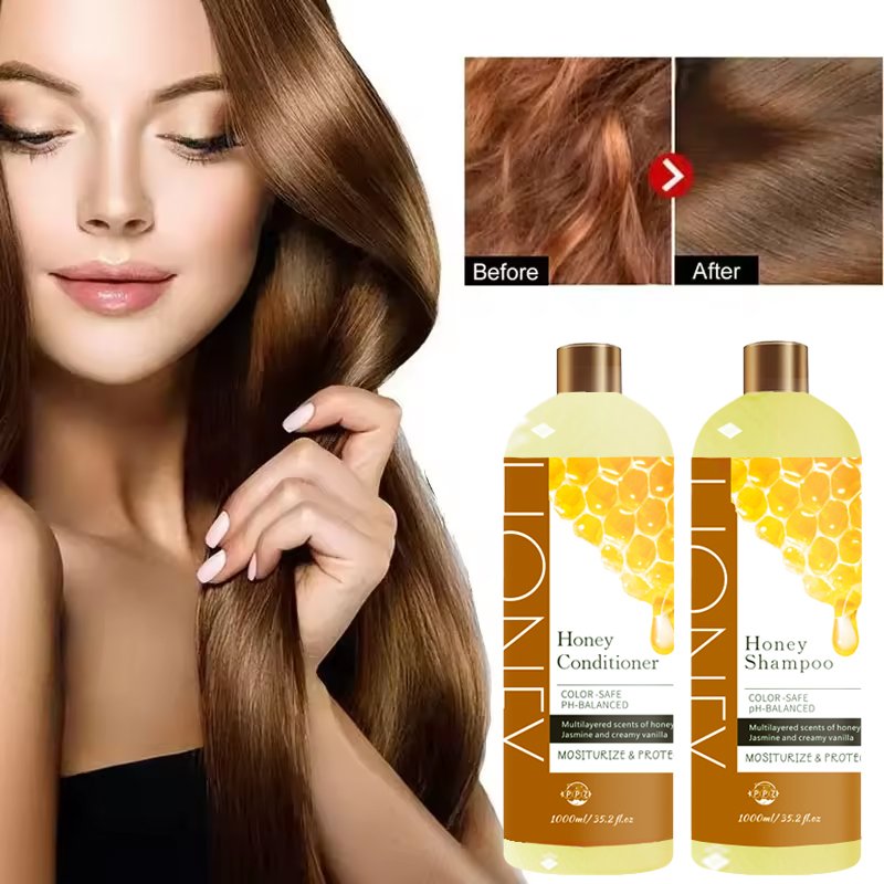 Private Label Hair Shampoo Pure Hair Growth Essential Oil Strong Conditioner Moisturizing Repair Hair Care Shampoo
