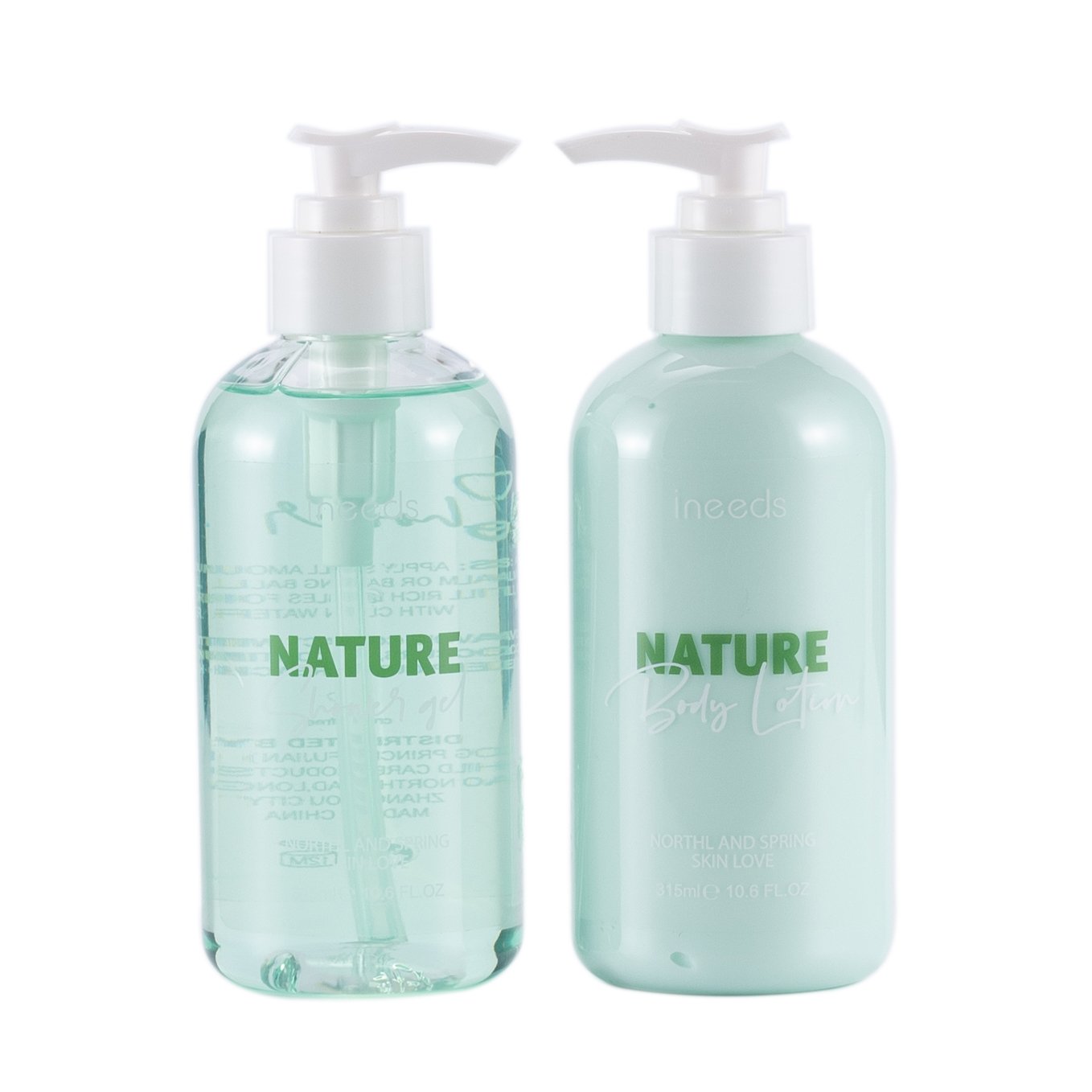 New Arrival Customized Christmas Shower Gel & Body Lotion Bath Gift Set for Women