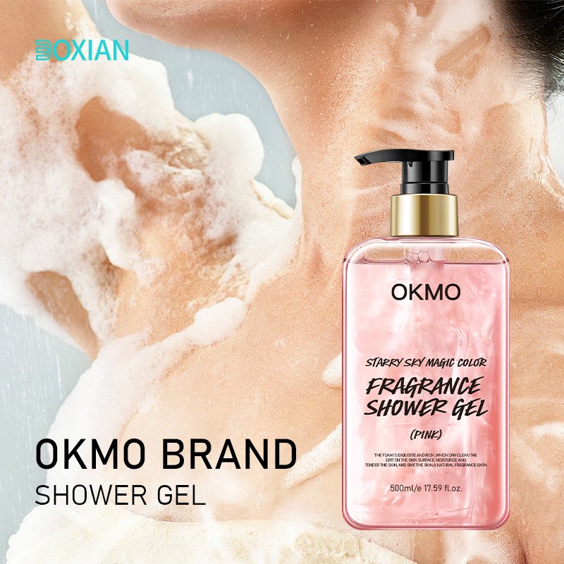 organic natural ferfumed moisturizing whitening skin care private label Body Wash shower gel