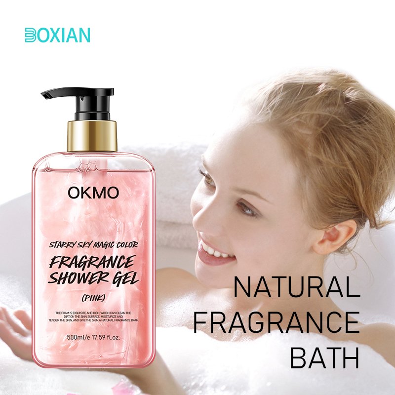 organic natural ferfumed moisturizing whitening skin care private label Body Wash shower gel