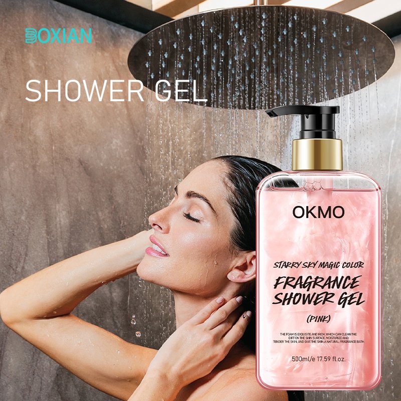 organic natural ferfumed moisturizing whitening skin care private label Body Wash shower gel