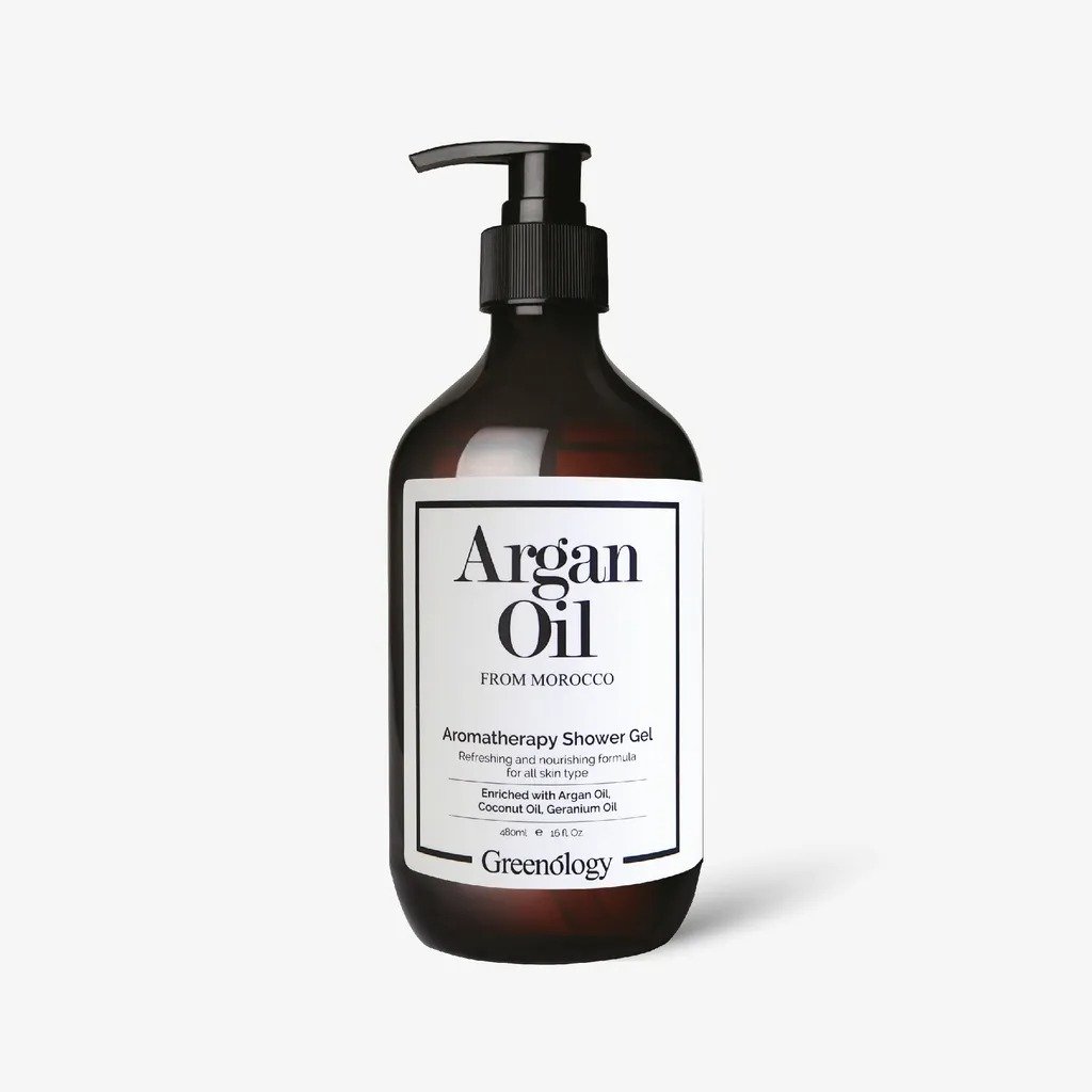 Opal Wash1000ml premium vanilla and tobacco moisturizing shower oil long-lasting fragrance arabic shower gel oil