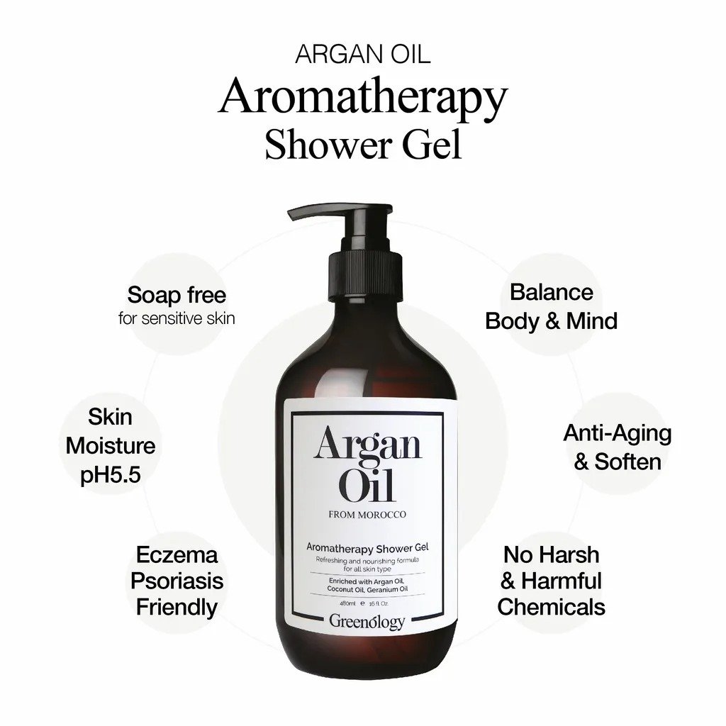 Opal Wash1000ml premium vanilla and tobacco moisturizing shower oil long-lasting fragrance arabic shower gel oil